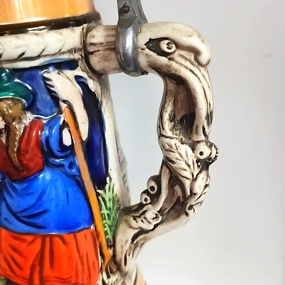 Vintage Hand-crafted German-made Beer Stein Music Box - Picture 4 of 9